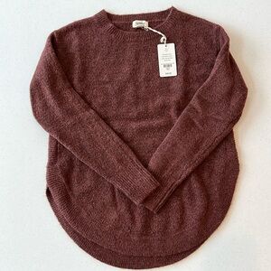 UpWest Sweater. NWT. Size XXS. Color - red family